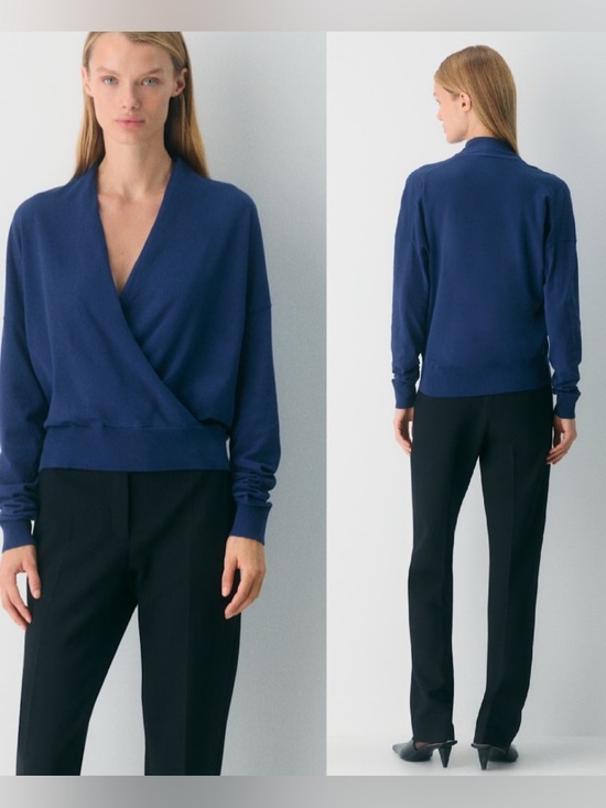 Babaton Sweaters - Aritzia Babaton $98 Byron Blue Streetcar Sweater